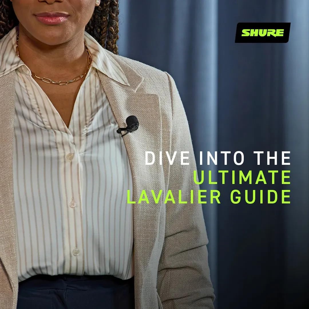 Amazon.com: Shure WL185M Professional Low-Profile Lavalier